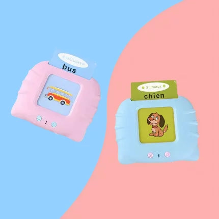 Cartes Parlantes Éducatives Bilingues Français et Anglais (Avec Cadeau Offert🎁)