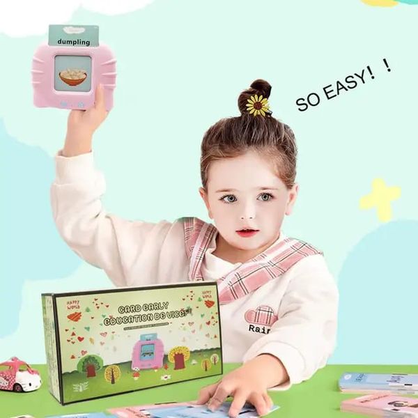 Cartes Parlantes Éducatives Bilingues Français et Anglais (Avec Cadeau Offert🎁)