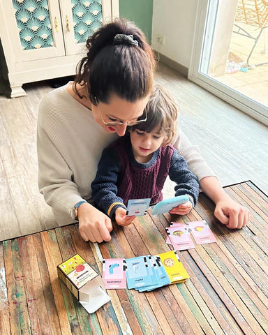 Cartes Parlantes Éducatives Bilingues Français et Anglais (Avec Cadeau Offert🎁)
