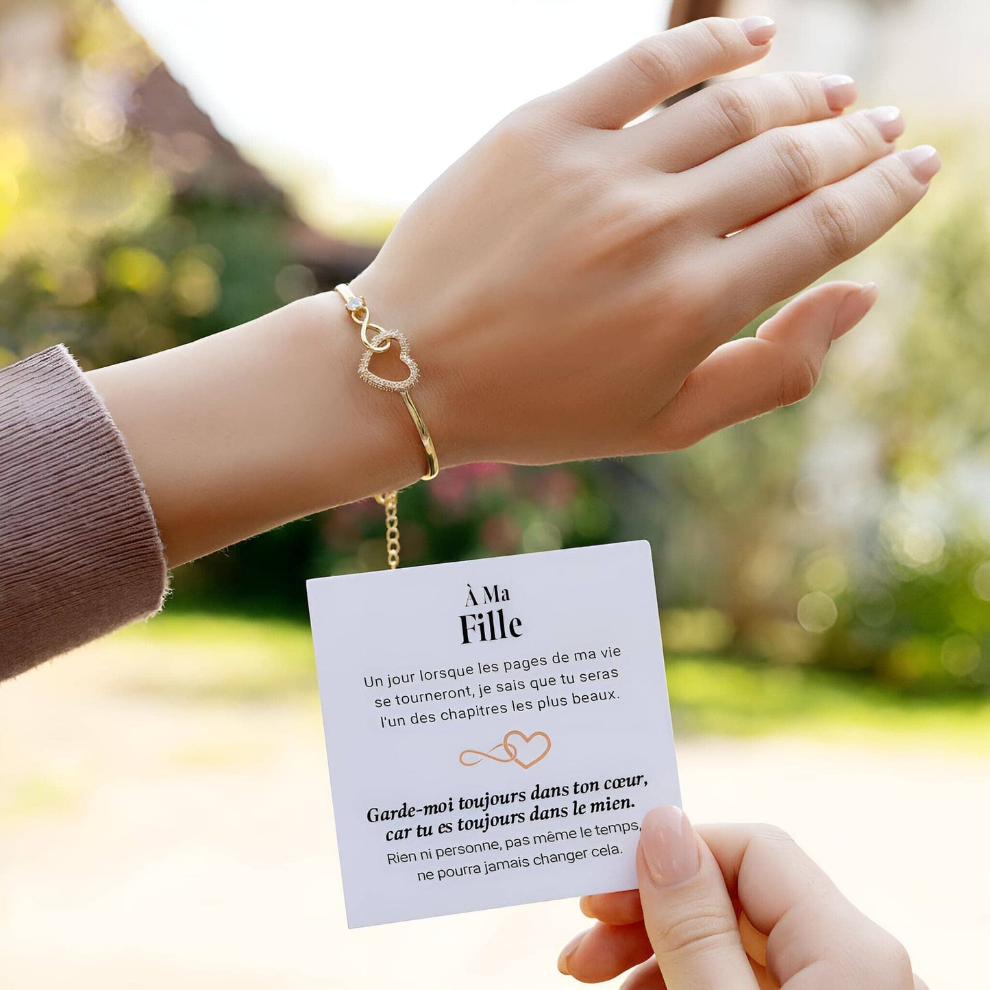 Bracelet Mère & fille – Lien Éternel