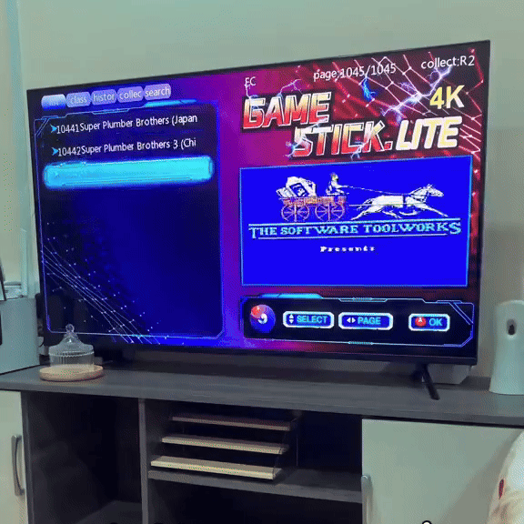 Kit jeux vidéo Révolutionnaire StickLite™ + 2 Manettes