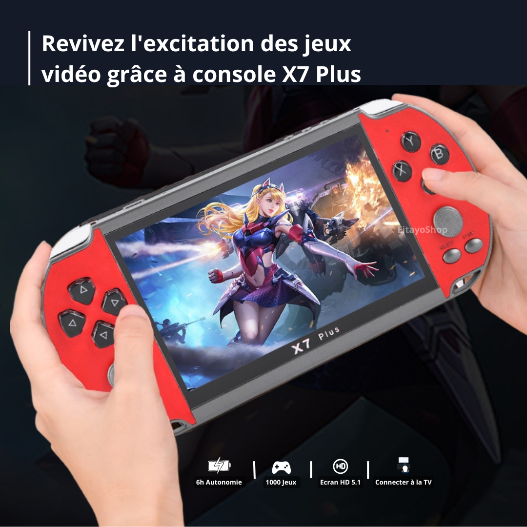 Console de Jeux PSP X7 Plus Portable - L'expérience ultime du jeu vidéo