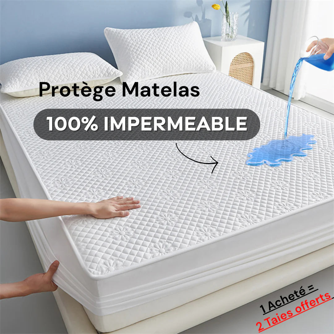 Protège-Matelas 100% Imperméable – Sommeil paisible