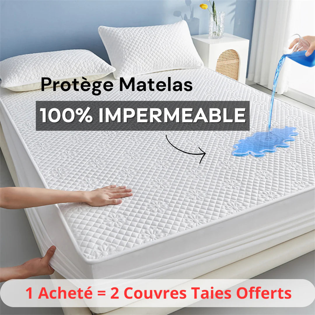 Protège-Matelas 100% Imperméable – Sommeil paisible